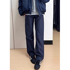 藏青色软壳冲锋裤男款春季美式斜切冲锋裤男款2025新款KA32，男装休闲裤，星座1116A（原606A-3）