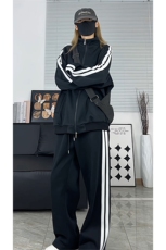 加绒加厚运动服套装W4641JR（加绒）特P53/K8579JR（加绒）特P43，男装休闲套装，电商A007