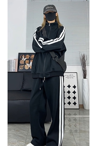 加绒加厚运动服套装W4641JR（加绒）特P53/K8579JR（加绒）特P43图片