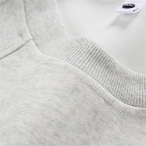 抖音得物高品质二开25秋冬美式高街重磅结构螺纹拼接圆领卫衣X095图片