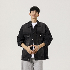2026新款男士水洗工装牛仔夹克外套上衣N1077/P85，男装夹克，星座202