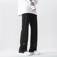牛仔裤男2025春夏季新款宽松直筒休闲阔腿潮牌宽松长裤783-P55，男装牛仔裤，电商A178