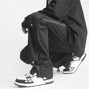 冲锋裤男春季户外机能风男排扣裤子美式休闲裤K10035-310B-1-P45图片