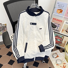 美式拼接运动夹克男冬季百搭情侣外套高街棒球服WY0391-P46，男装夹克，星座308B-2