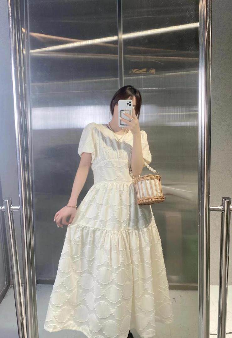 【DAVIDA】韩版设计款菱格连衣裙，女装连衣裙，DAVIDA