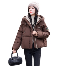 2024冬季新款女装短款羽绒服时尚保暖轻薄外套，女装羽绒服，艾尚靓装