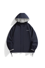 秋季户外夹克男双面穿冲锋衣外套DSA157B-JK7902-P70，男装夹克，电商A157B