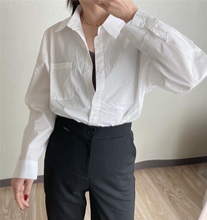 春装，糖果色衬衫，女装衬衫，简单小珍