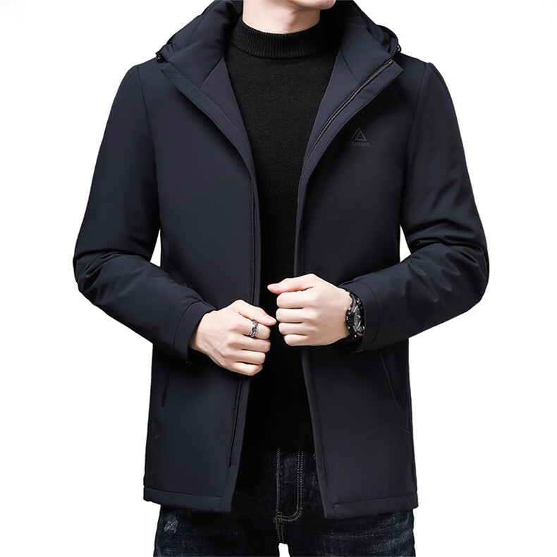 冬中年男脱卸内胆羽绒服中年爸爸冬装拆卸帽外套SFT91498-P325,男装羽绒服,电商B212（原钱塘6029）