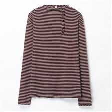 彩条打底衫，女装大码女装，奕阳依阁