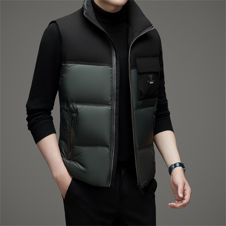 V3151钱塘2020-3冬季厚款时尚休闲中年男士90鸭绒羽绒服P148,男装羽绒服,钱塘207-3