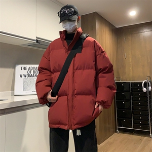 现货高品质美式高街冬季重磅三防加厚羽绒棉衣厚外套面包棉服图片