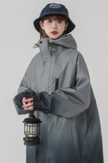 中性风山系防水冲锋衣渐变色夹克女聚酯纤维JK77088P85控128，男装夹克，星座226-1
