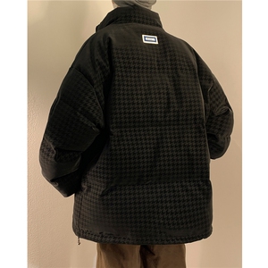 冬装新款 宽松加厚皮衣棉衣棉服男潮大码学生棉袄外套D232 P128图片