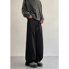 潮牌解构卫裤男重磅美式高街休闲运动裤长裤504-K856-P40控68，男装休闲裤，星座504