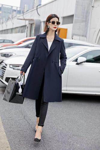 休闲时尚风衣，女装风衣，衣菲特