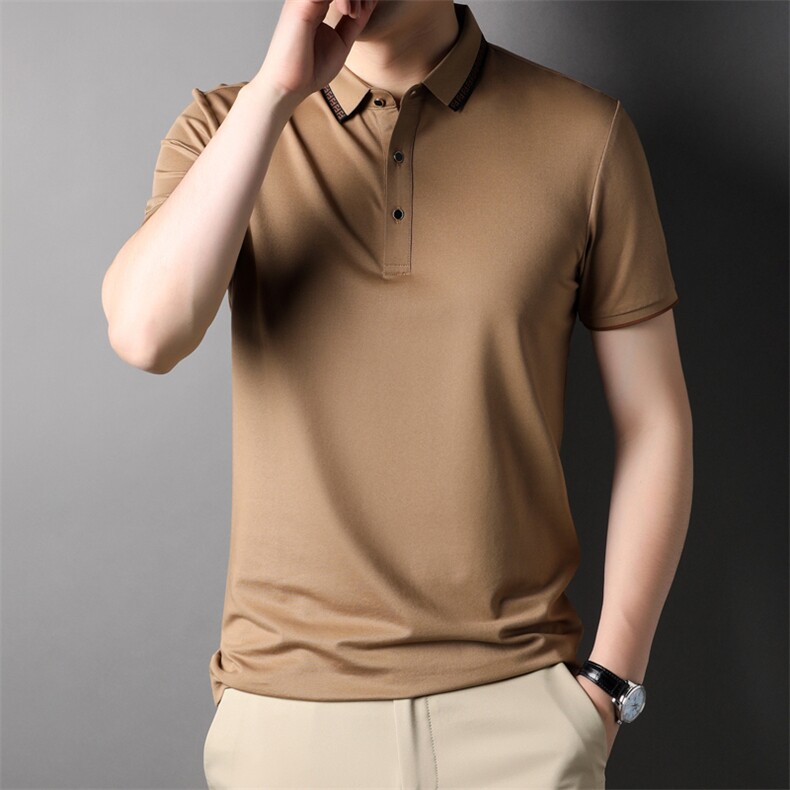 D22778钱塘2020-2夏季男士精品休闲短袖翻领T恤主推P55图片