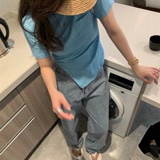 现货！不规则抽绳t，其它，XTZ style