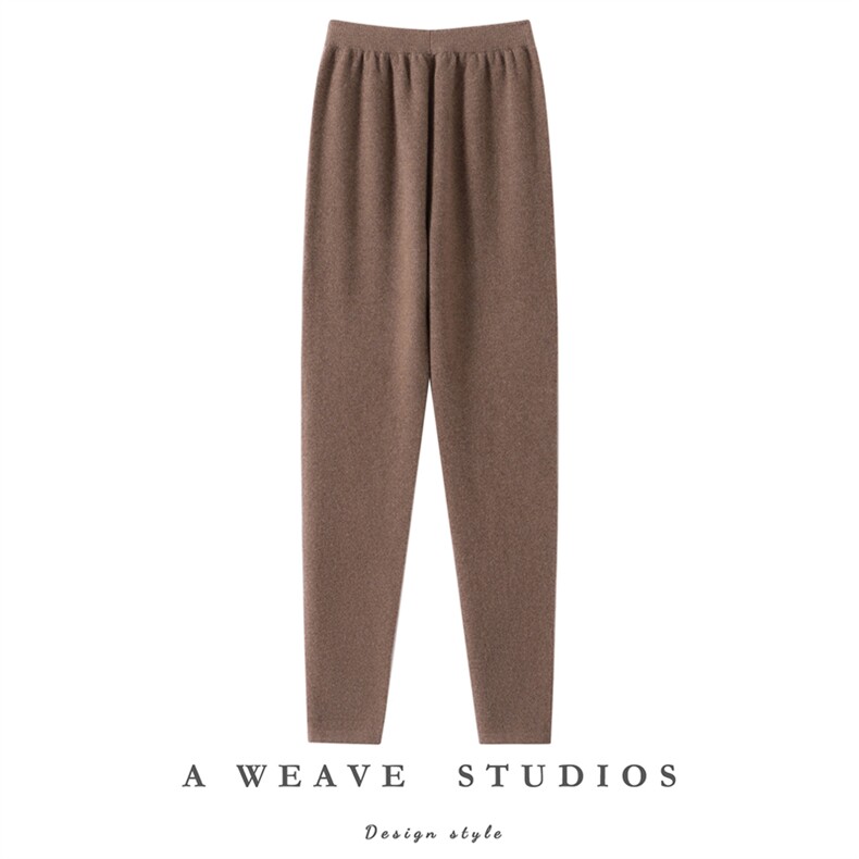 2025年秋季时尚百搭通勤简约休闲打底裤，女装打底裤，美创羊绒