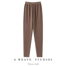 2025年秋季时尚百搭通勤简约休闲打底裤，女装打底裤，美创羊绒