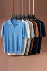 男士POLO领短袖，男装T恤，晨晟羊绒