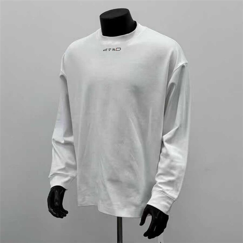 W10623-P28网图现货简约索罗娜210克收口长袖高品质特批,男装卫衣,星座1608