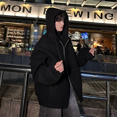 秋冬主推新款双拉链设计款百搭休闲呢料夹克男A071-L20-P108，男装夹克，电商A071