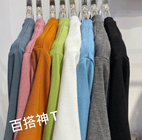 现货：夏日单品。九色任意挑选，随意百搭。面膜手感，高弹。，女装，金川古韵