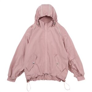 【正常发货】港风休闲短外套棒球服潮连帽长袖2022春秋新款外套女，女装短外套，艾乐芳
