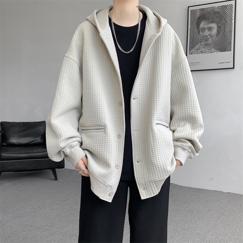 M~8XL加厚高品质夹克类目卫衣加肥大码连帽重磅开衫外套KS2102P80图片