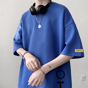 DX17114-P20 纯短袖t恤男大码半袖打底衫宽松体恤衫 大皂风图片