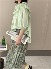 夏季新款小衫，半裙,女装半身裙,米索·美素