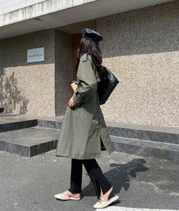 香丽迪秋装新款风衣外套图片