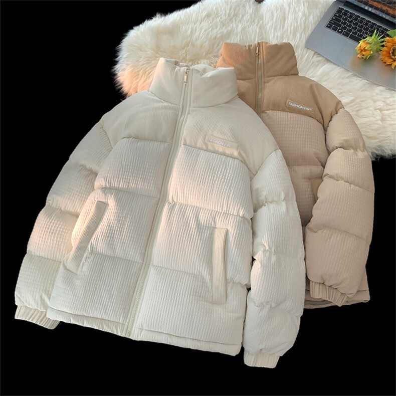冬季加厚冬新款潮牌棉袄外套玉米格情侣棉衣面包服A436-0899-P85,男装棉衣,电商A436