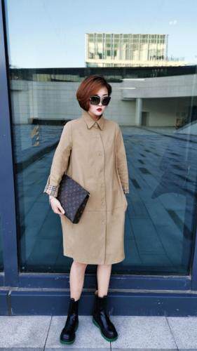 2021秋季风衣，女装风衣，芷箐伊苑