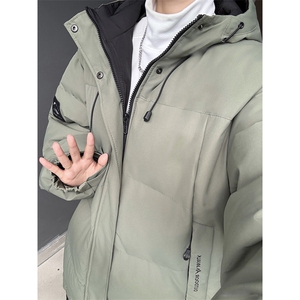 现货高品质美式高街冬季重磅三防加厚羽绒棉衣登山冲峰外套厚图片