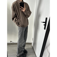 【有货】哈林顿外套男高级感痞帅美拉德翻领夹克XZ256CC-特P68，男装夹克，星座1007（原301D）