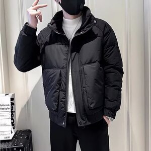 新款休闲棉服男秋冬反季连帽潮流短款加厚保暖休闲外套TT617 P82图片