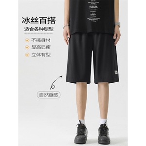 短裤男款夏季薄款裤子休闲宽松速干运动裤DK560-特批-18图片
