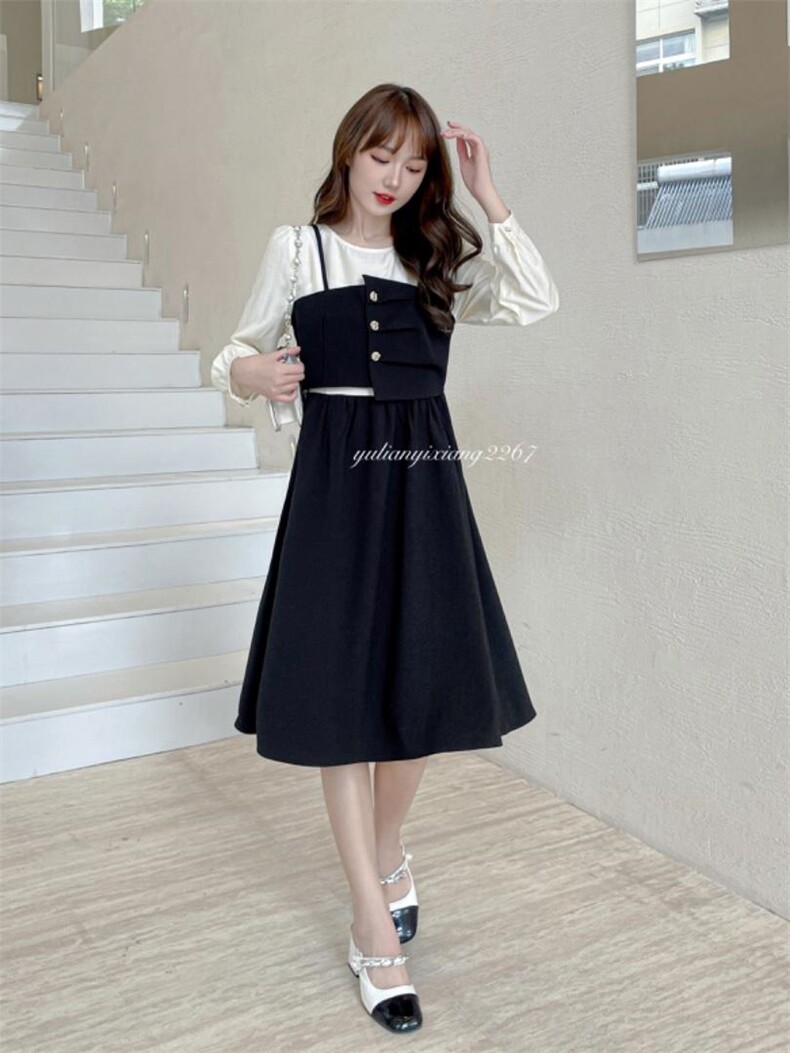 秋季新款连衣裙，女装连衣裙，雨恋依香(1F)