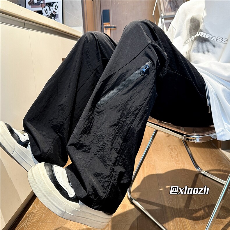 XZ6162024新款秋季重磅双线拉链防水冲锋裤TY1032特P30控58,男装休闲裤,星座512A（原616）