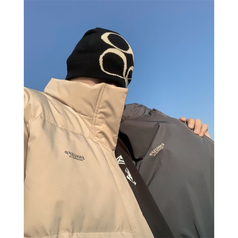 双面穿新款棉衣男冬季棉袄外套韩版潮流面包服 YM236 P98图片