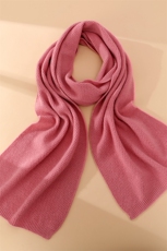 秋冬季羊绒简约休闲百搭时尚七针桂花针围巾，围巾，云暖羊山羊绒