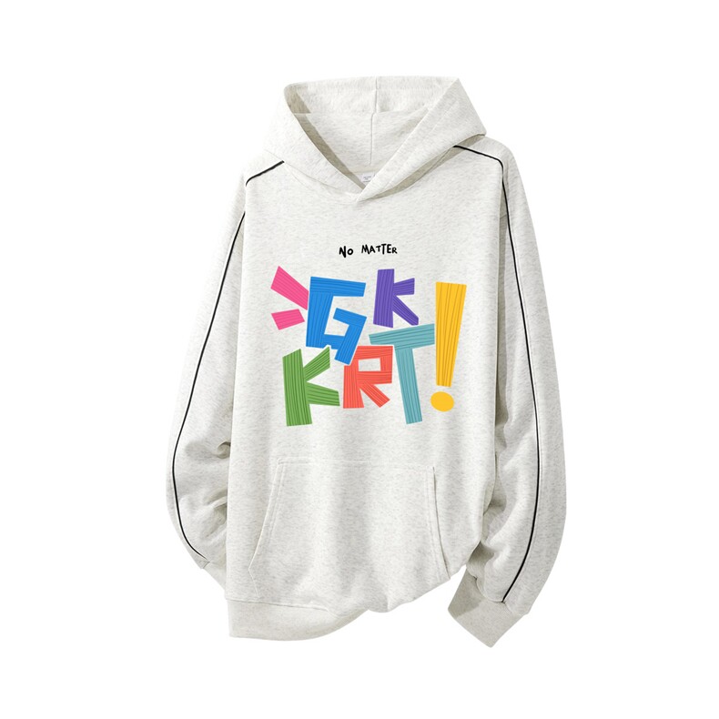 得物供货、复合重磅420克现货连帽卫衣宽松HD019-1-WYT25285-P45图片