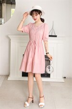 2022夏装新款连衣裙，女装连衣裙，菲雪妮