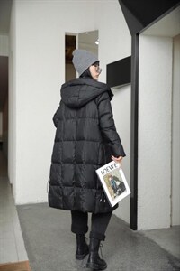 【现货】冬季新款简约大气长款羽绒服图片