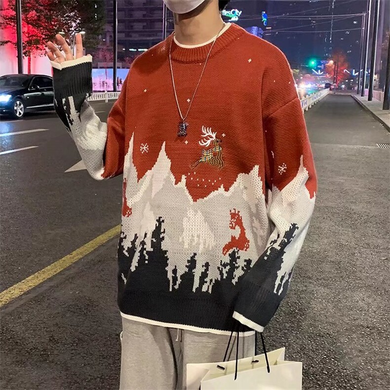 毛衣男冬季韩版潮流圆领毛衣MY93P42,男装针织衫/毛衣,星座1116-2