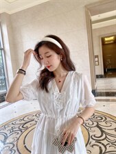 夏季新款连衣裙，女装连衣裙，紫燕千娇