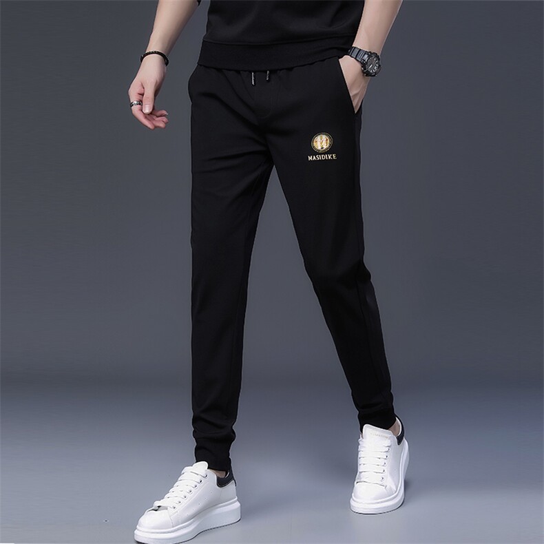 S3076钱塘2020-2秋季新款时尚休闲简约中青年男士长款卫裤P72,男装休闲裤,钱塘207-2