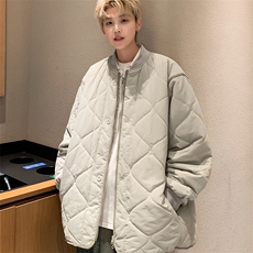 冬季绗线棉服飞行夹克复古百搭男女棉衣宽松保暖外套，男装夹克，星座218-1（原230）